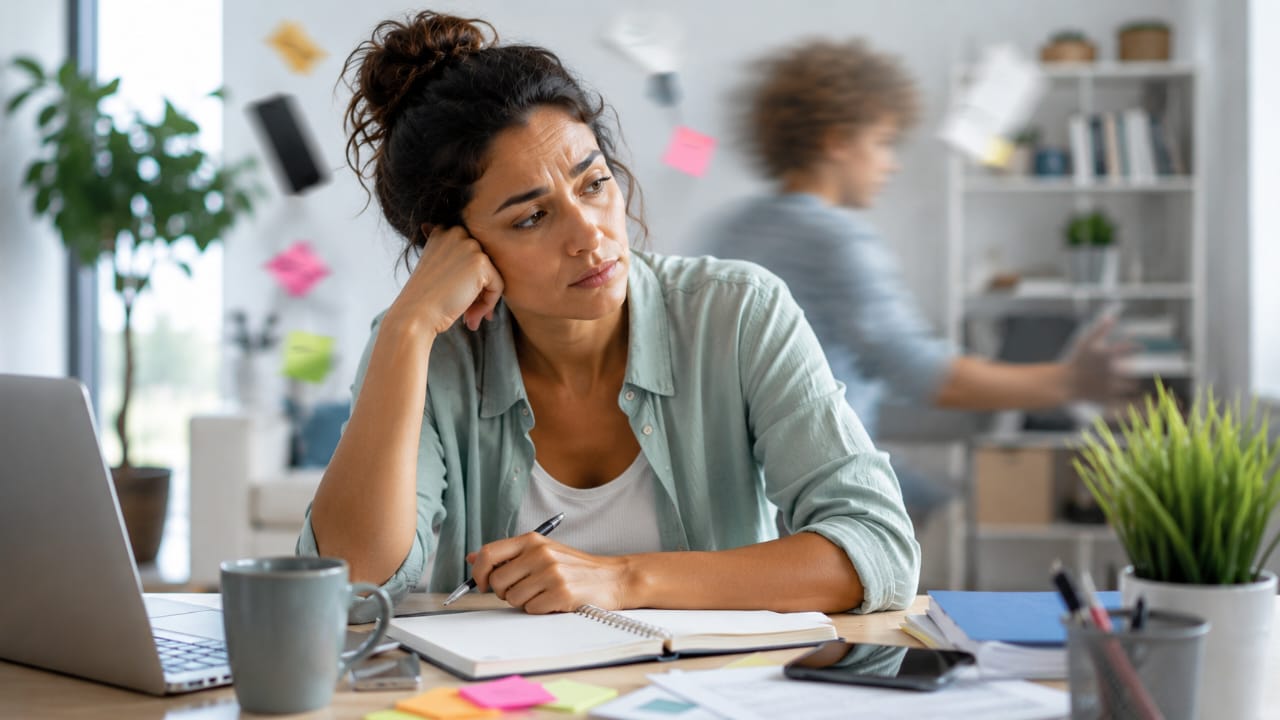 Person completing a private ADHD screening